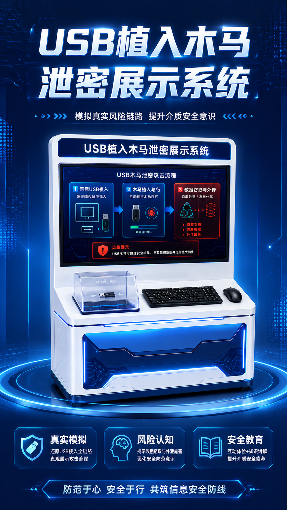 USB植入木马泄密展示系统详情图 1