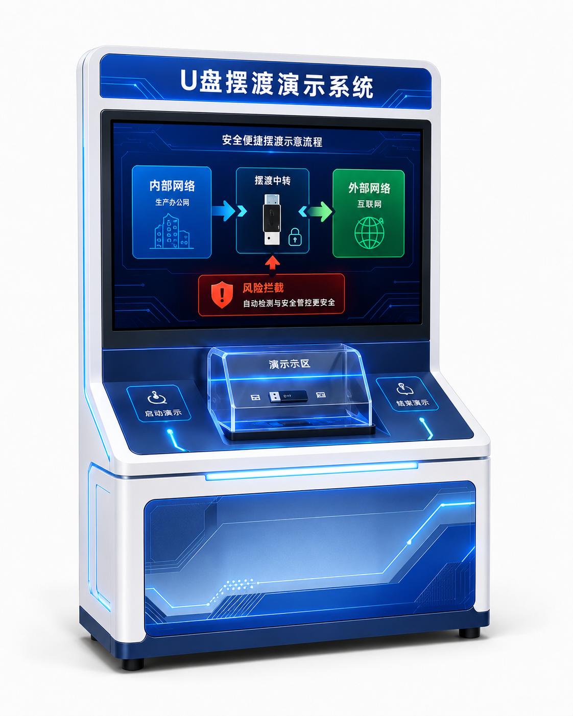 U盘摆渡演示系统